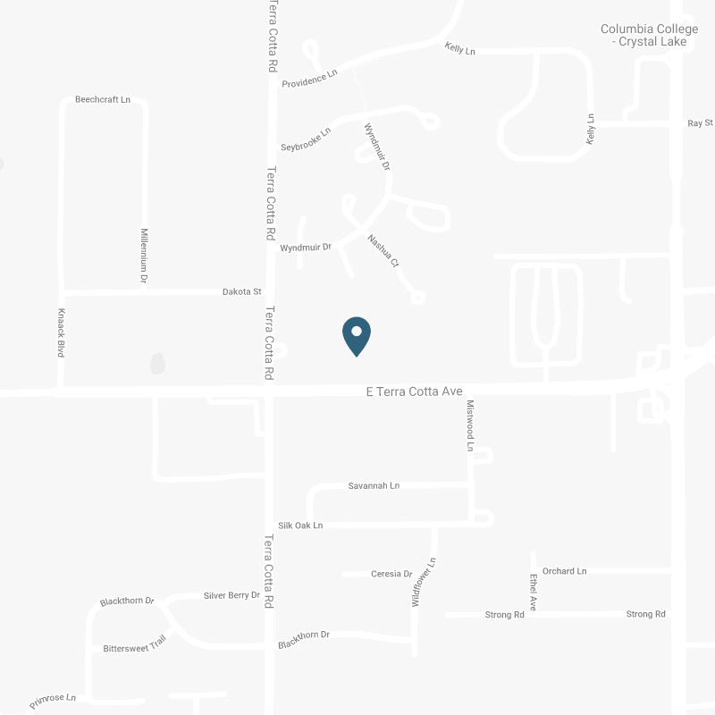 Map of Crystal Lake Location